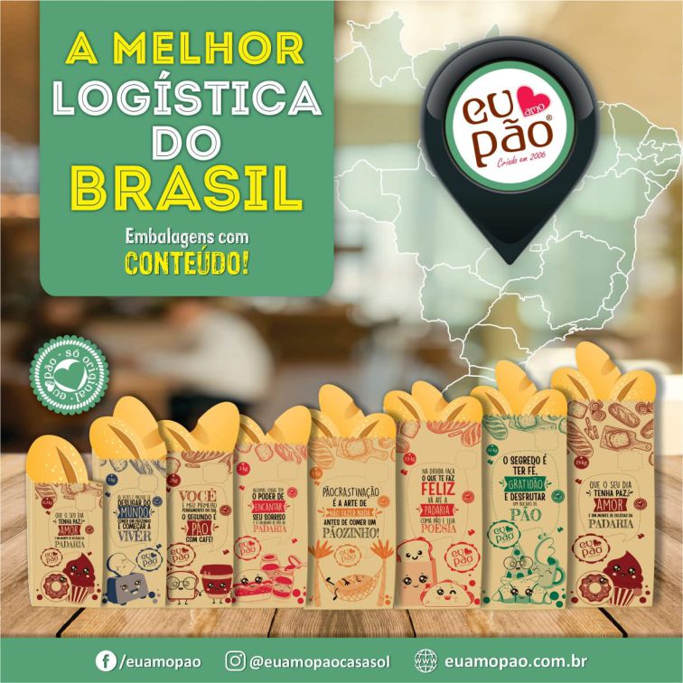 eu amo pão novo